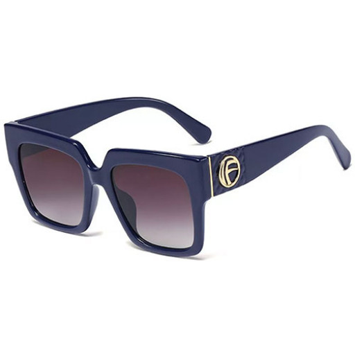 Gibraltar Blue Square Sunglasses