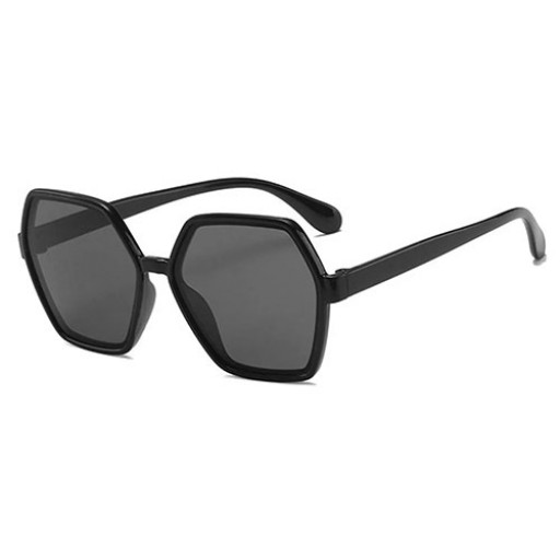 Kidzone Black Polygon Childrens Sunglasses
