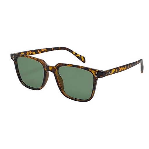 St Tropez Leopard Print Wayfarer Sunglasses